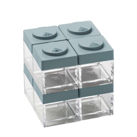 Brickstore Kruidenpotjes met Strooideksel Set van 8 Stuks