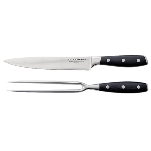 BBQ Accessoire Trancheerset Premium 2-delig