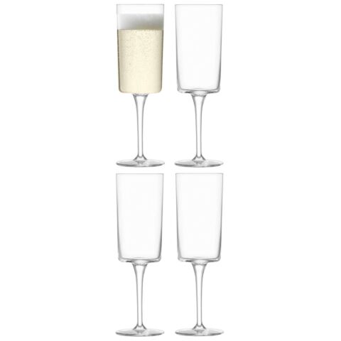 Gio Champagne Flute 210 ml Set van 4 Stuks