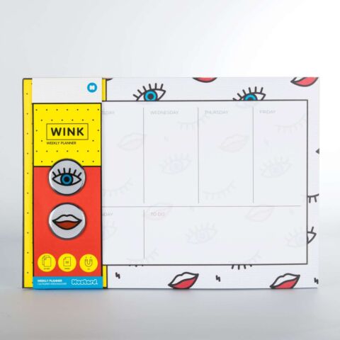 Desktop Weekplanner 52 Paginas Knipoog