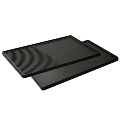 BBQ Accessoires Grillrooster Gietijzer 1/2 Tweezijdig voor Modellen Uniq 4, Monroe Pro 4 en Boston 4 en 6