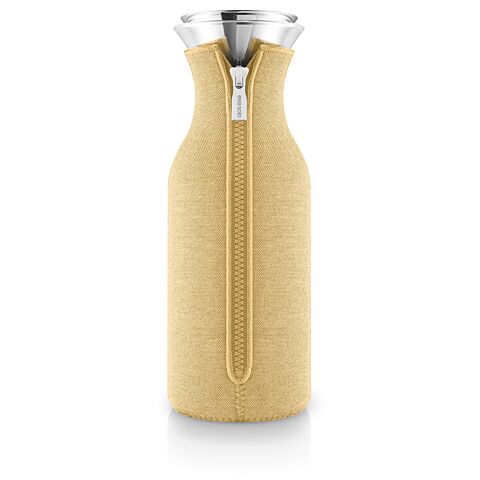 Fridge Karaf met Hoes 1 liter Golden Sand
