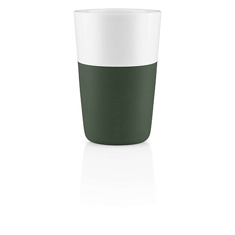 Beker voor Cafe Latte Set van 2 Stuks Emerald Green