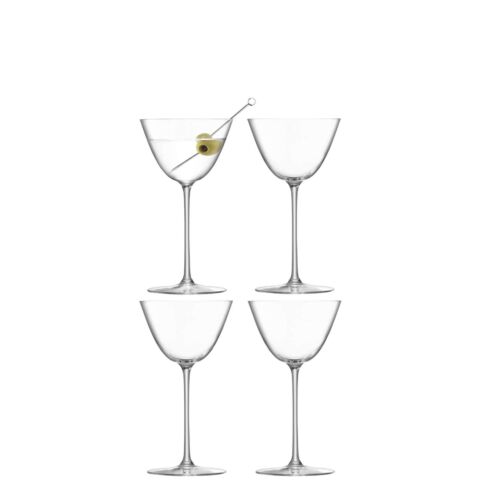 Borough Martiniglas 195 ml Set van 4 Stuks