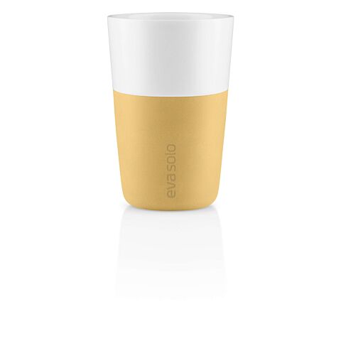 Beker voor Caffe Latte Set van 2 Stuks Golden Sand
