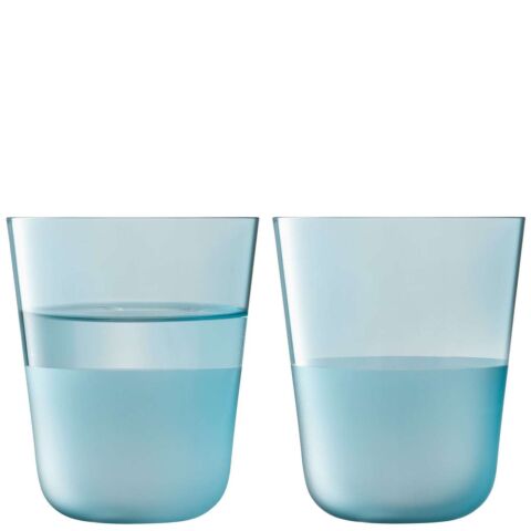 Arc Contrast Drinkglas 380 ml Set van 2 Stuks Sky