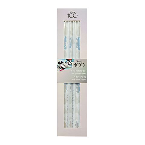 Disney 100 Minnie Mouse Potlodenset 6 Stuks