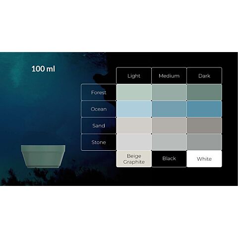 CirculCup Beker 100 ml Stone Light Set van 368 Stuks