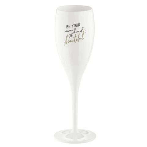 Superglas Cheers No. 1 Champagneglas Be Your Own Kind of Beautiful