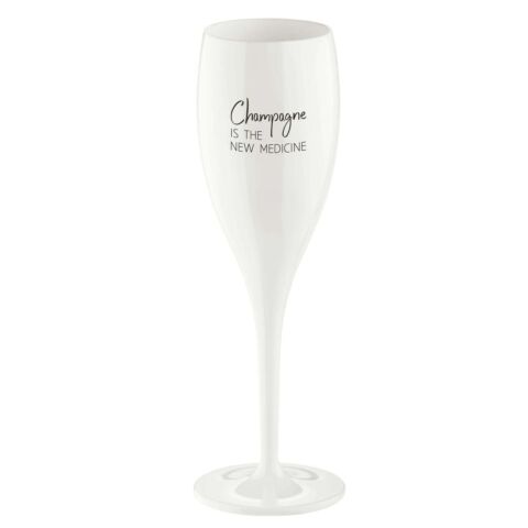 Superglas Cheers No. 1 Champagneglas Champagne The New Medicine