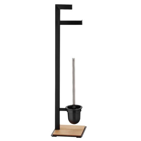 Oak Toiletborstel en Toiletrolhouder