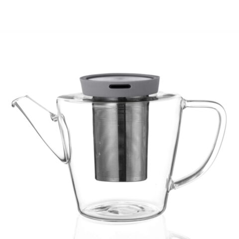 Infusion Glazen Theepot met Filter 1 liter