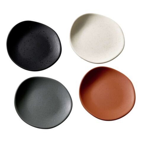 Denia Dessertbord Ø 11 cm Set van 4 Stuks Assorti