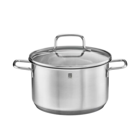 Basic Line Kookpan Hoog &Oslash; 24 cm