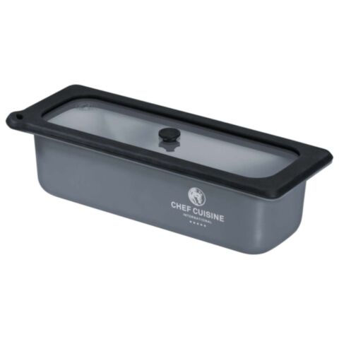 Voedselcontainer Vacuüm met Glazendeksel Set van 2 Stuks
