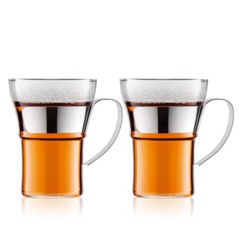Assam Koffie- Theeglas Enkelwandig 350 ml Set van 2 Stuks