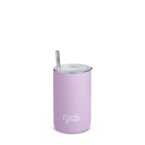 IJskoffie drinkbeker met Rietje Purple