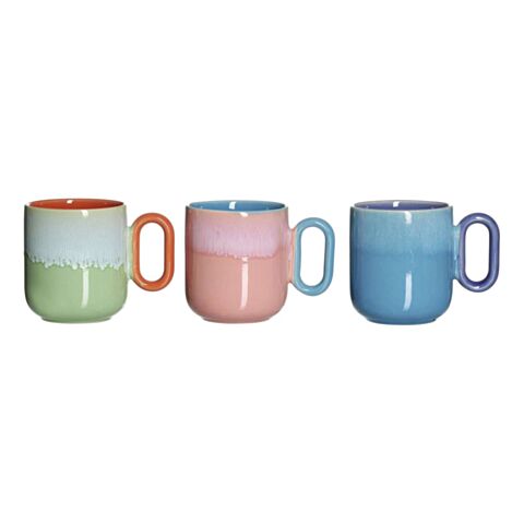 Craft Mok 340 ml Set van 3 Stuks Assorti