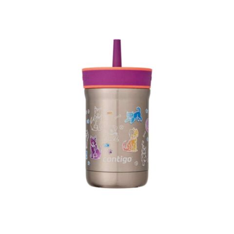 Leighton Kids Thermosbeker met Rietje 420 ml Pets