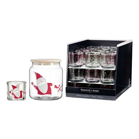 Nicholas Display Voorraadpot 1,1 L a 12 Stuks