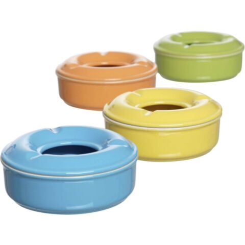 Pintura Asbak Set van 4 Stuks Assorti
