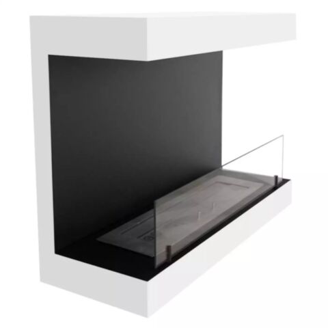 ScandiFlames Hangende Bio-Ethanol Haard Dakota 80 x 60 x 30 cm