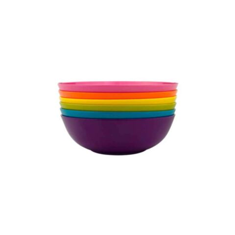 Colorful Kom Ø 21 cm Set van 6 Stuks