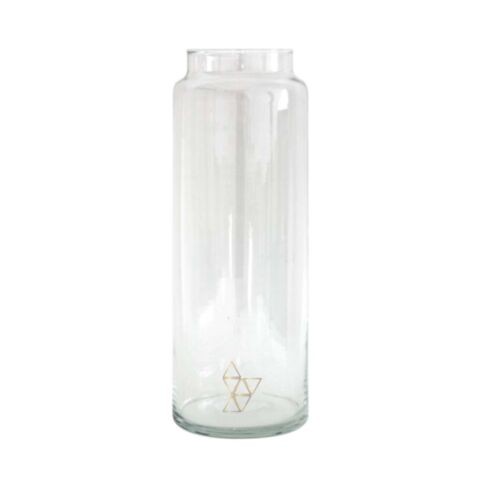 Drinken Waterglas XL Handgemaakt 10/30 Gold Triangle