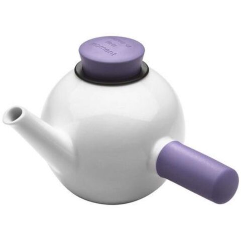 Theepot met handvat aan de zijkant 1 liter