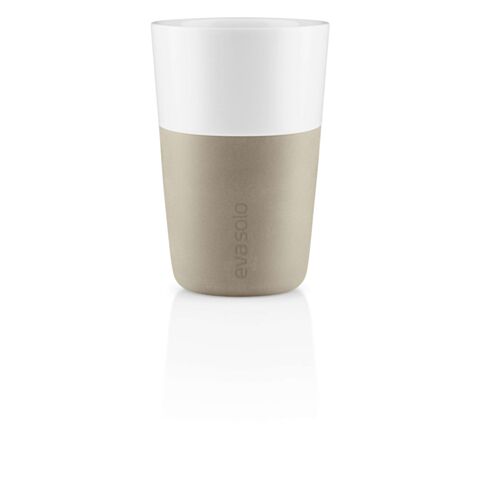 Beker voor Cafe Latte Set van 2 Stuks Pearl Beige