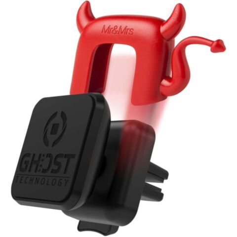 GhostPlusDevil Autohouder met 2 Magneetplaten en Mr&Mrs Fragrance Luchtverfrisser