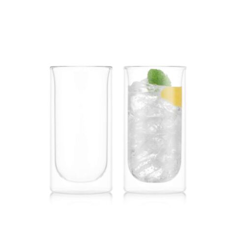 Skål Gin Tonicglas Dubbelwandig 280 ml Set van 2 Stuks