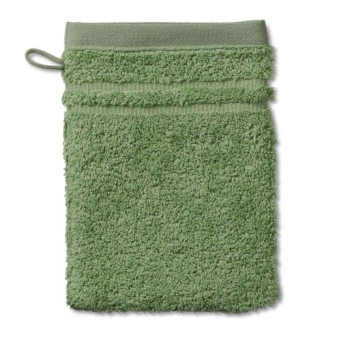Leonora Washandje Moss Green 15x21 cm