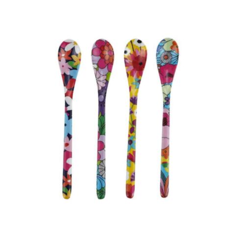 Garden Floral Dessertlepel Set van 4 stuks