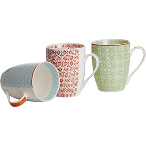 Cameo Mok 350 ml Set van 3 Stuks Assortiment