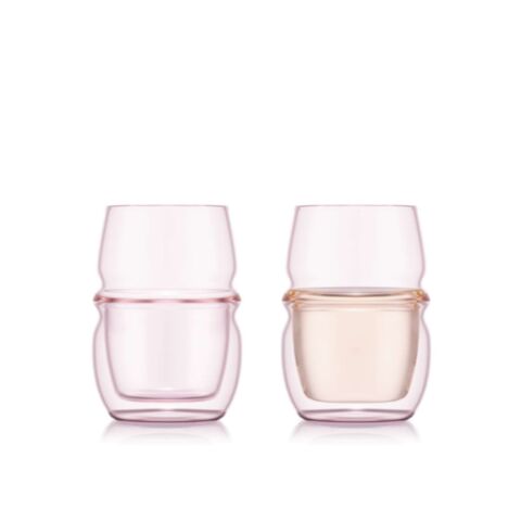 Fyn Drinkglas Dubbelwandig 150 ml Set van 2 Stuks