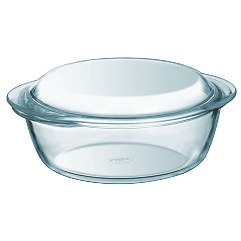 4 in 1 Ovenschaal met Deksel Rond 24x20x10 cm 1,6 liter