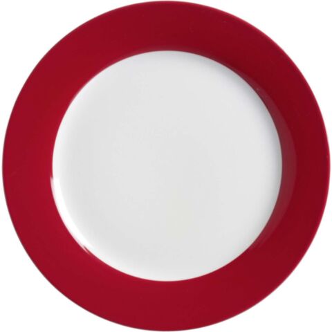 Doppio Dinerbord Ø 27 cm Rood