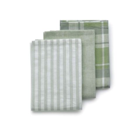 Pasado Theedoek 3 Designs Set van 12 Stuks