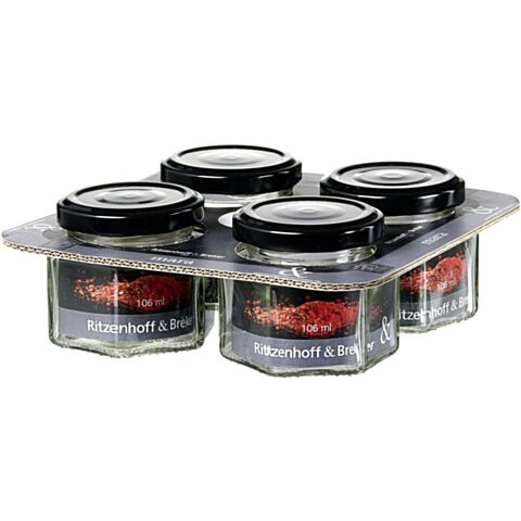 Mara Voorraadpot 106 ml Set van 4 Stuks
