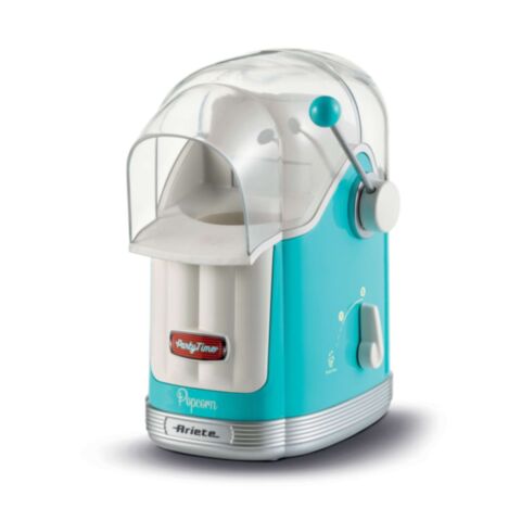 50's Style Party Time Retro Popcornmachine 1100 W voor 600 gr Popcorn met Hendel
