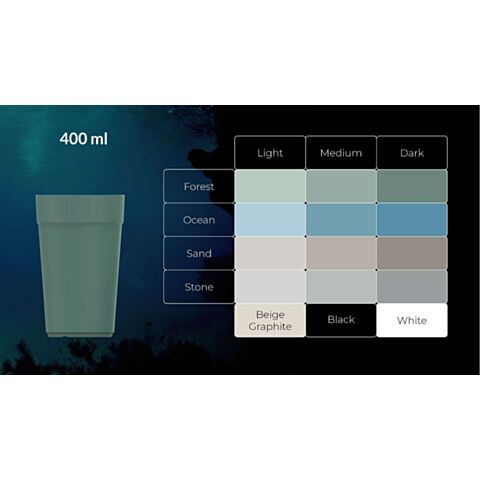 CirculCup Beker 400 ml Transparant Set van 128 Stuks