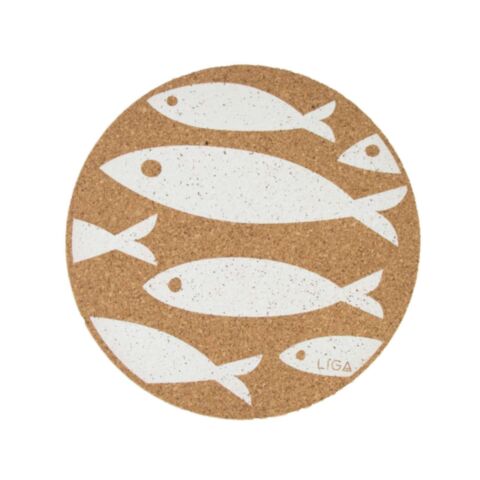 Placemat Vis Set van 4 Stuks