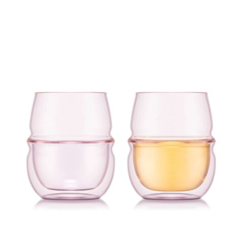 Fyn Chardonnayglas Dubbelwandig 250 ml Set van 2 Stuks
