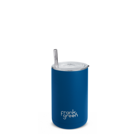 IJskoffie drinkbeker met Rietje Deep Ocean