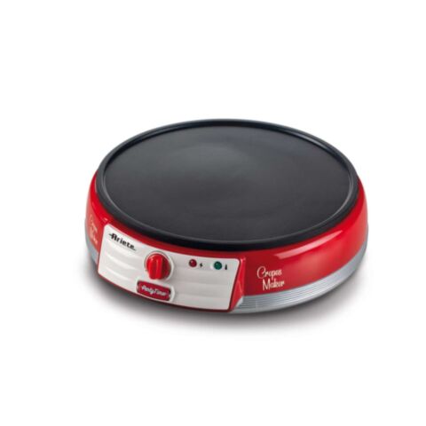 50's Style Party Time Retro Pannenkoekenmaker 1000 W Antiaanbakplaat
